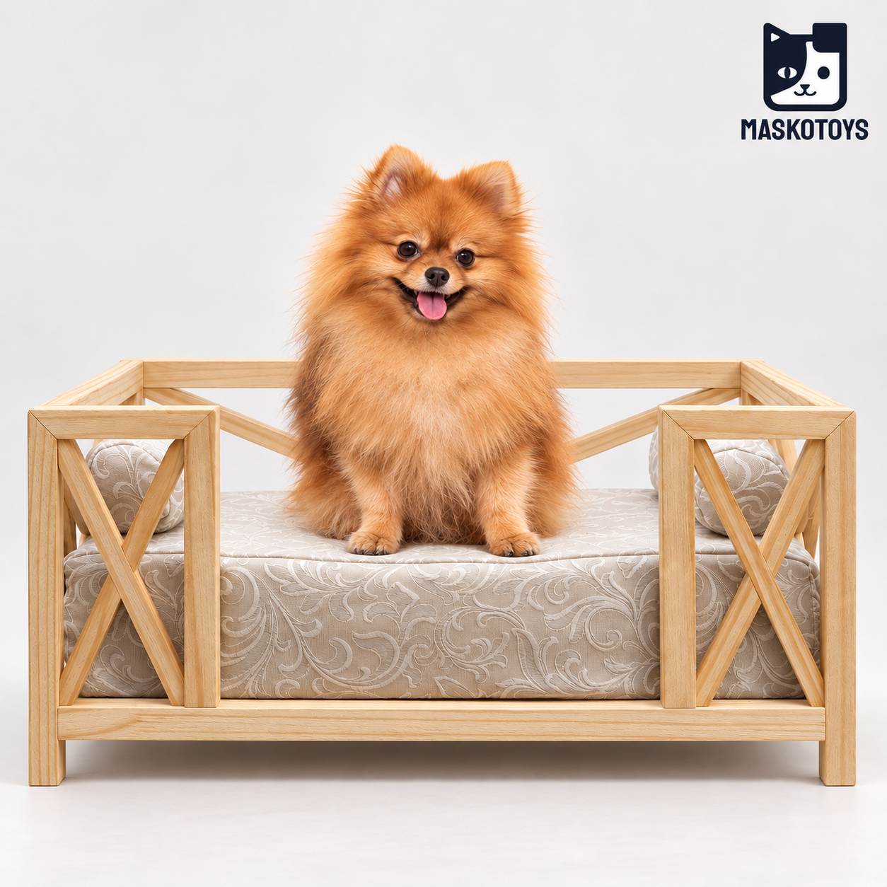 Cama Royal Pino natural - Imagen 4