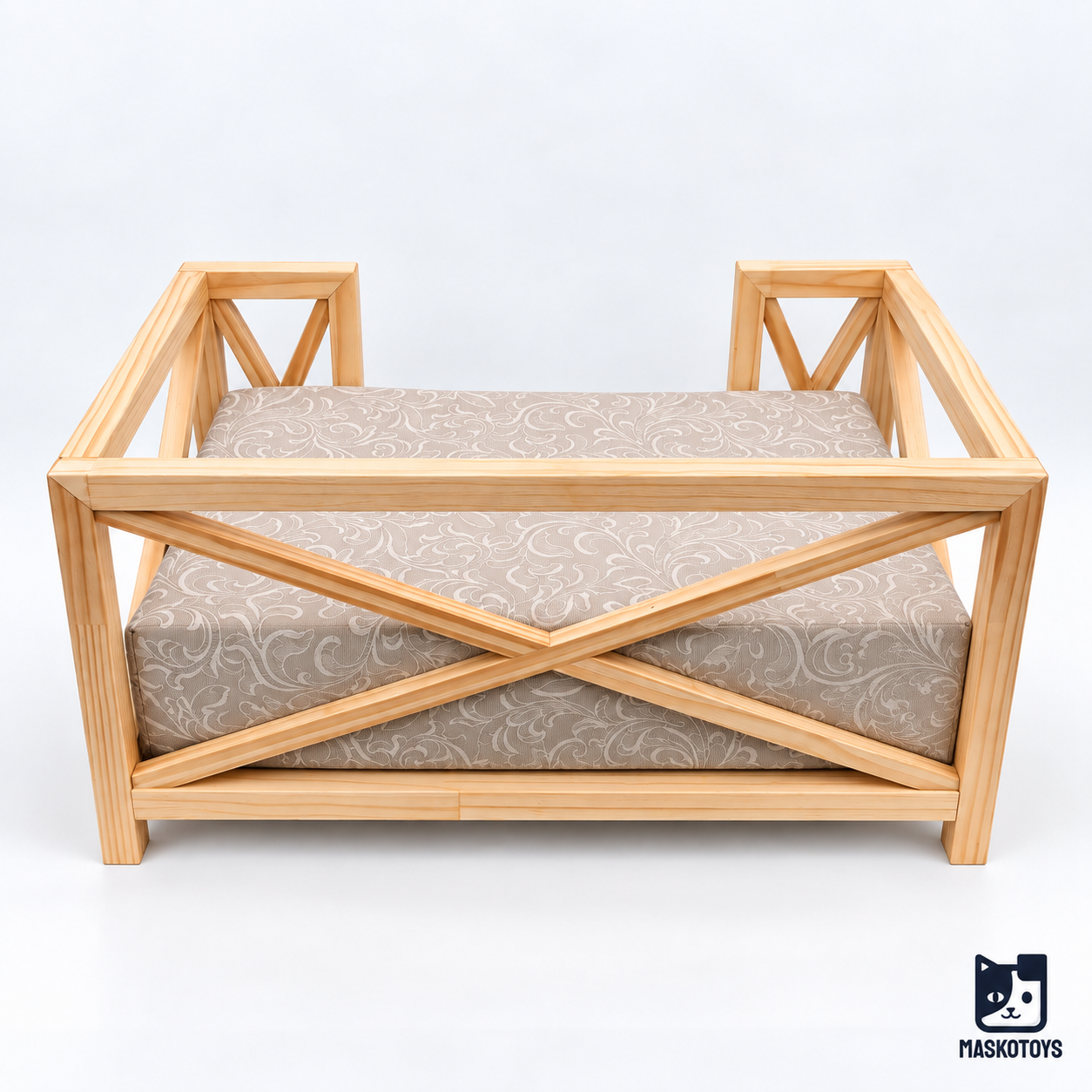 Cama Royal Pino natural - Imagen 3