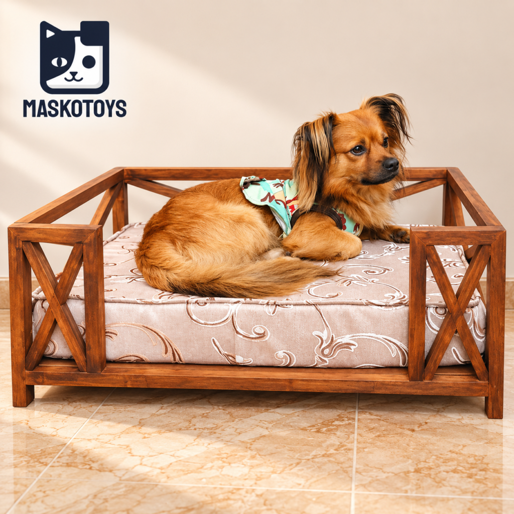Cama Royal Color Roble Oscuro